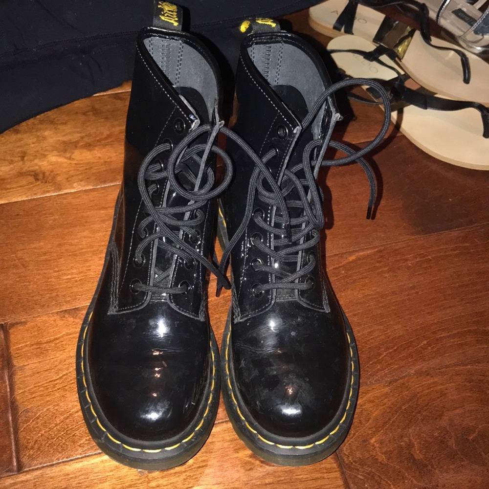 Shiny Dr. Martens